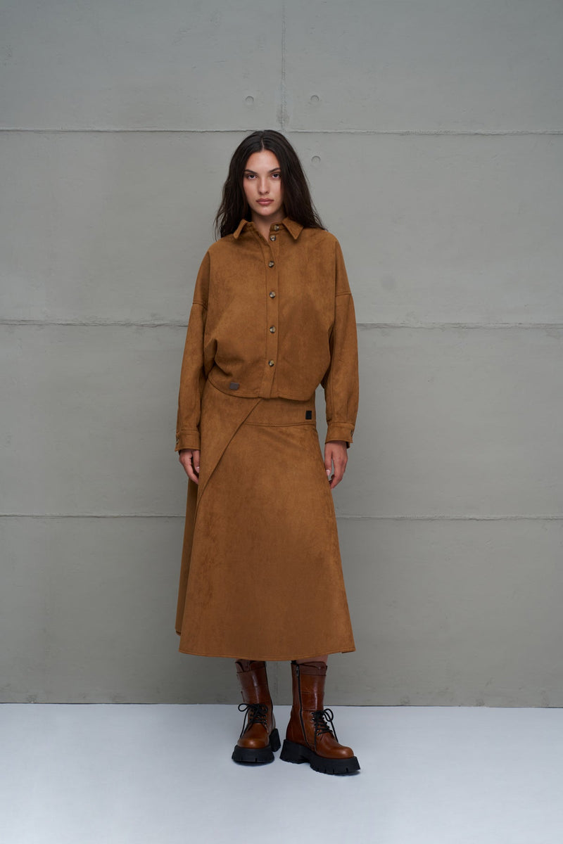 SAIA VDR EM FELPA COM CORTE ENVELOPE - Carla Valente