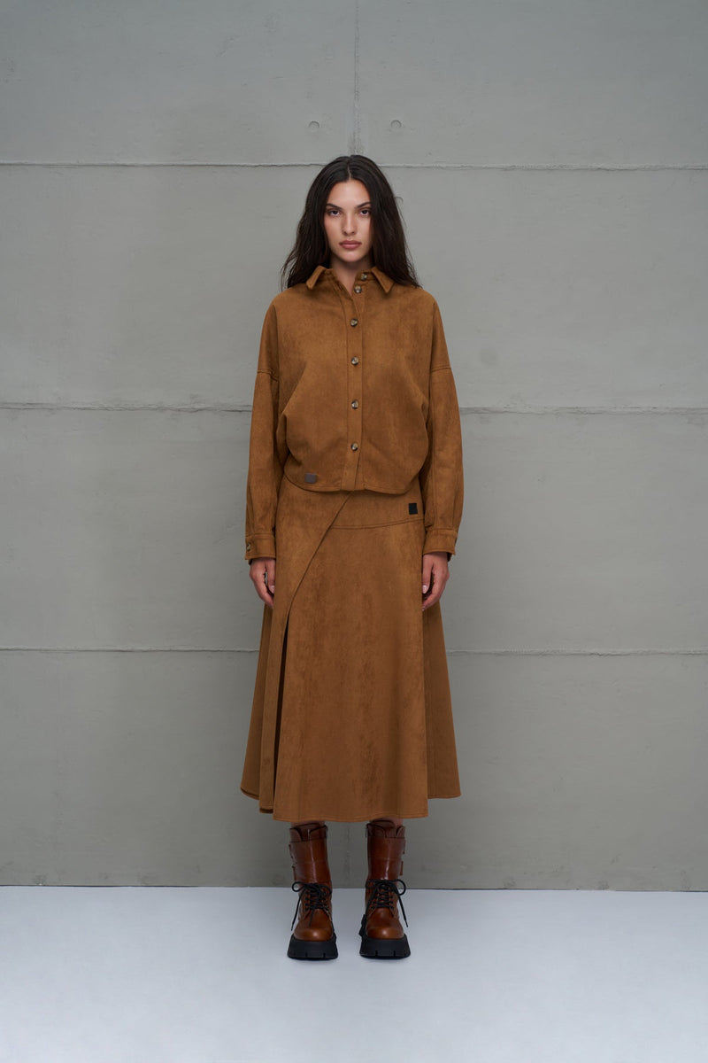 SAIA VDR EM FELPA COM CORTE ENVELOPE - Carla Valente