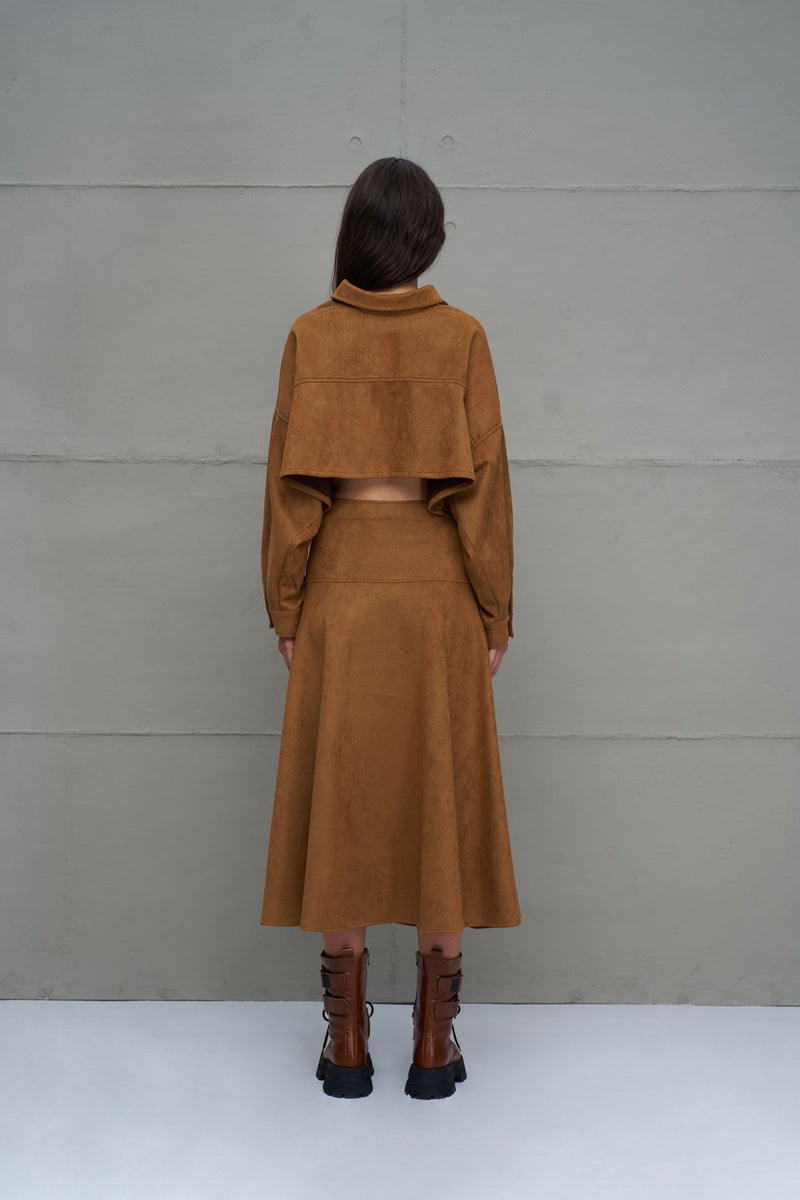 SAIA VDR EM FELPA COM CORTE ENVELOPE - Carla Valente