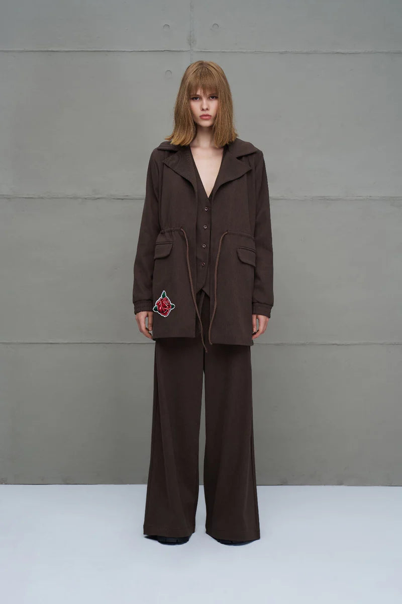 CASACO VDR ESTAMPADO FLORES - Carla Valente