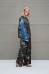 CALÇA VDR TYE DYE WIDE LEG - Carla Valente