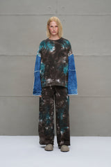 CALÇA VDR TYE DYE WIDE LEG - Carla Valente