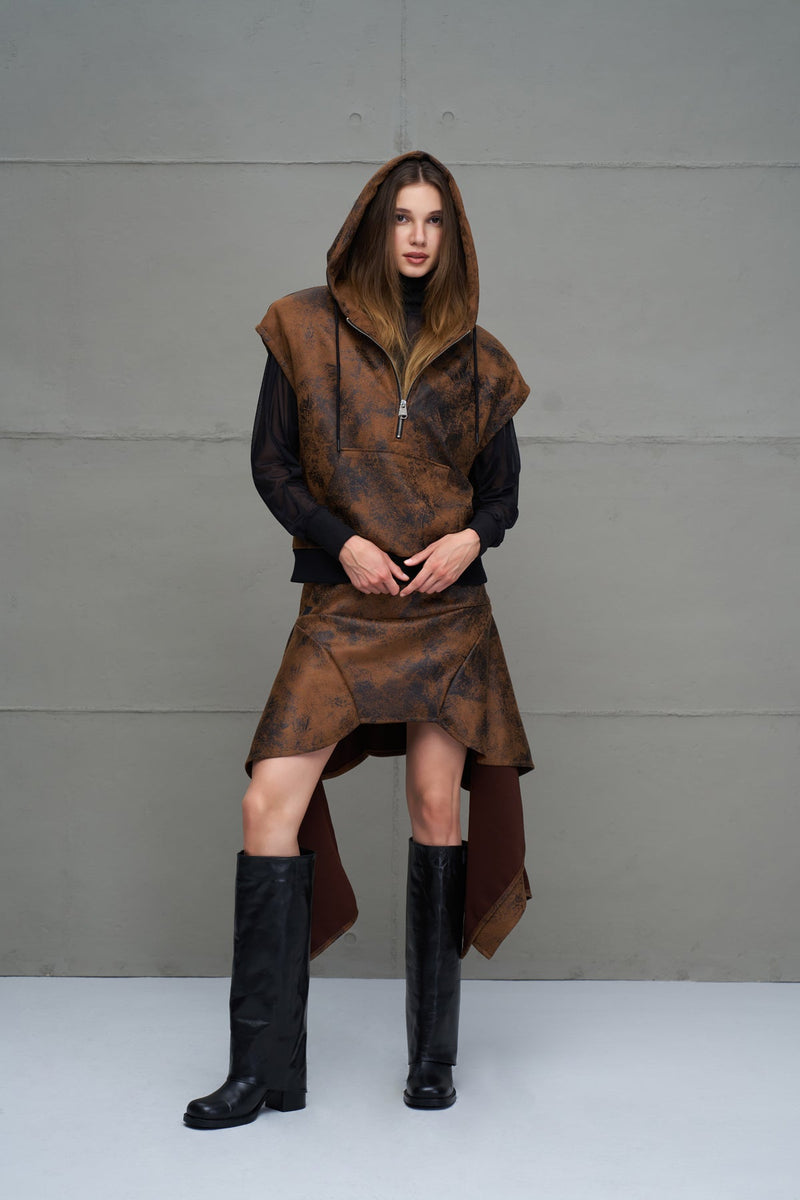 SAIA VDR ASSIMETRICA EFEITO PELE DESGASTADA - Carla Valente