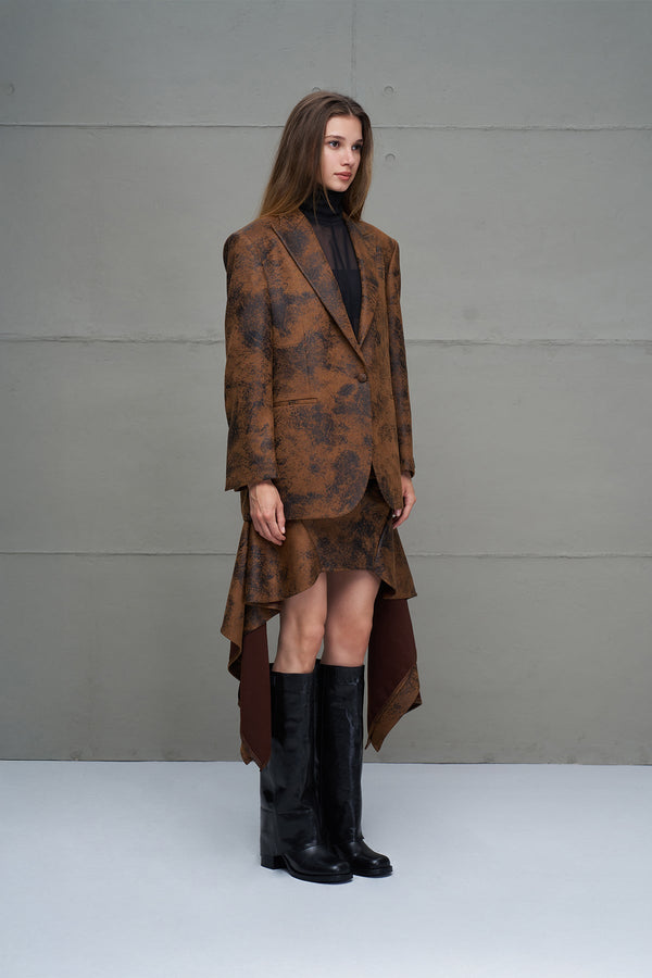 CASACO VDR OVERSIZE EFEITO PELE - Carla Valente