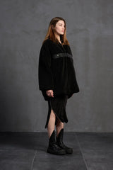 CASACO VDR OVERSIZE FAKE FUR COM CINTO