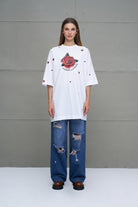 T-SHIRT VDR COMPRIDA ROSAS - Carla Valente