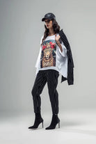 CALÇA VDR SKNI ÀS RISCAS — fotografia 5