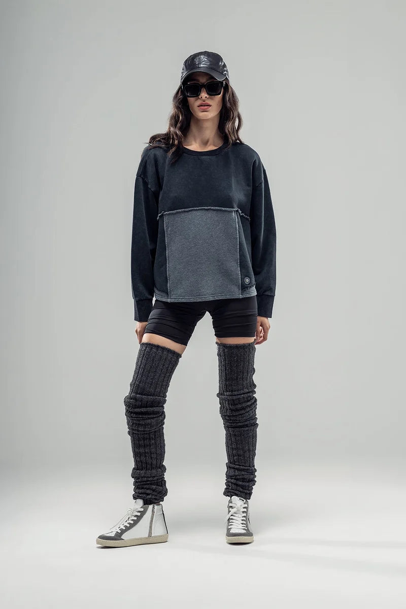 SWEATSHIRT VDR COM DETALHE COSTURA - Carla Valente