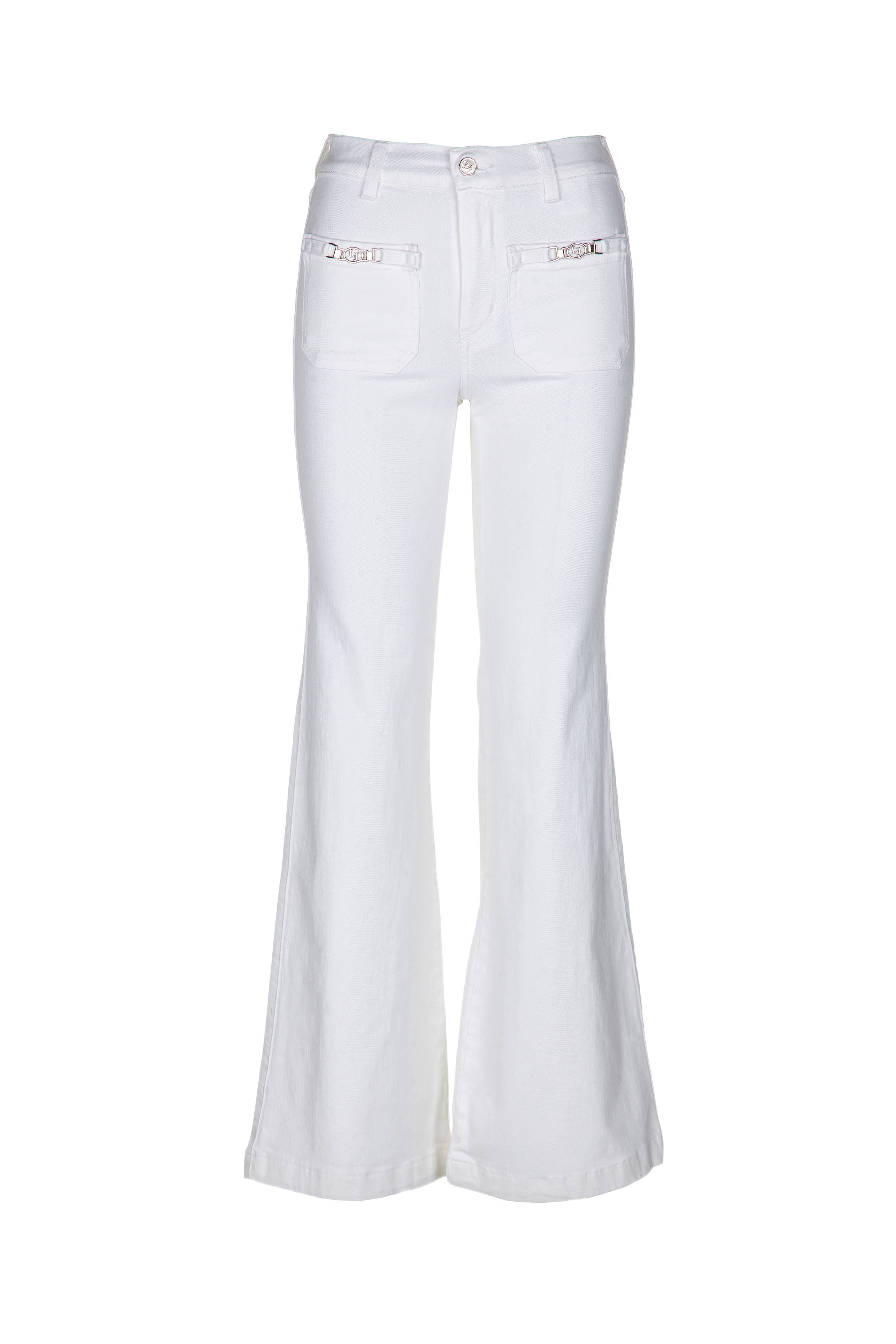 PANTALONA LIBERJEANS WIDE LEG COM APLICAÇÃO METÁLICA - Carla Valente