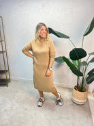 VESTIDO LIBERJEANS  DE MALHA GOLA ALTA - Carla Valente