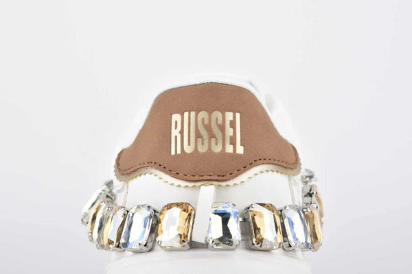 SNEAKERS RUSSELL MATOS MILL WHITE COM DETALHE DE CORRENTE - Carla Valente