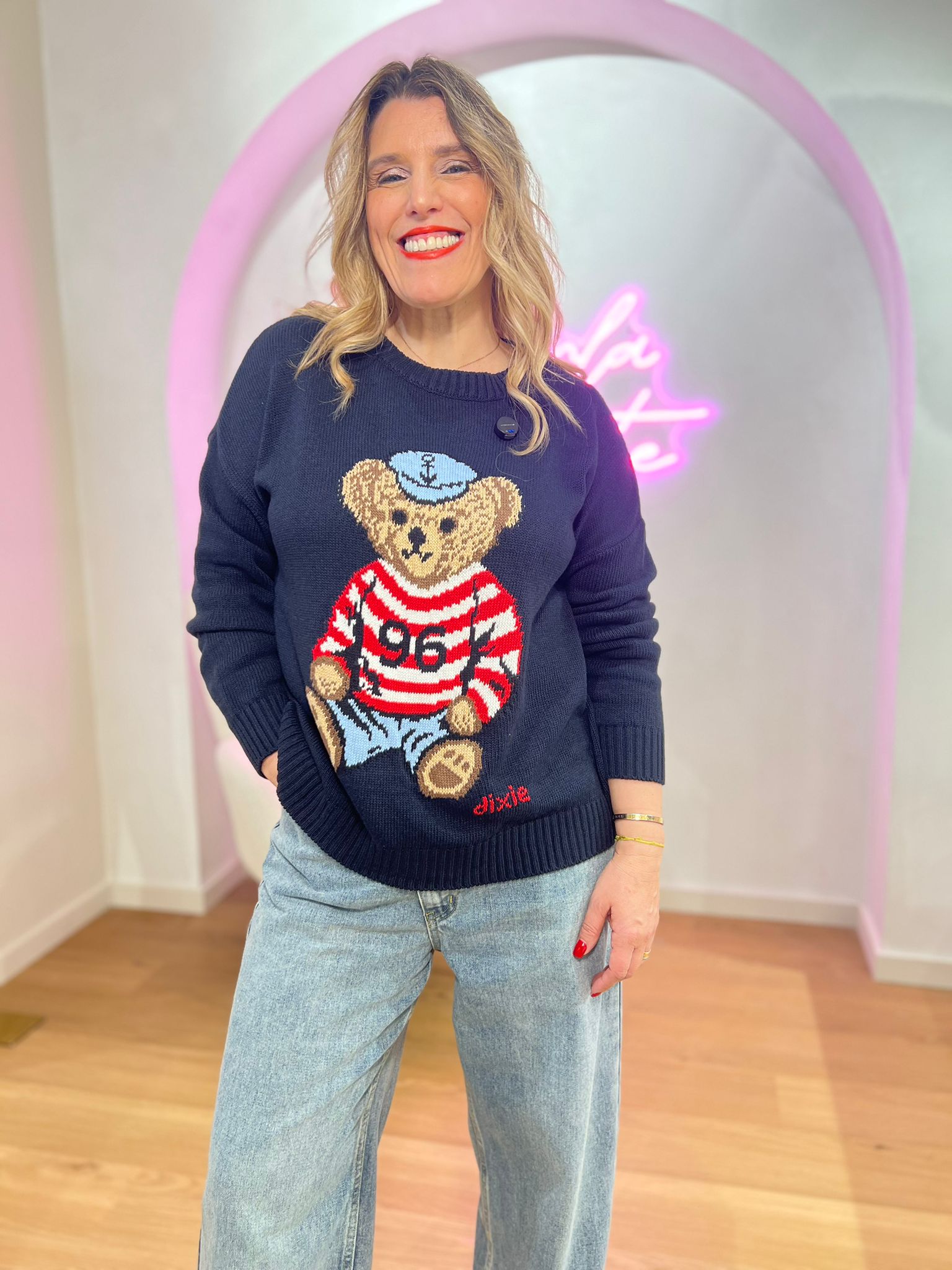 CAMISOLA DIXIE MALHA URSO MARINHEIRO - Carla Valente