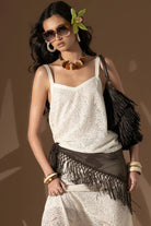 TANK TOP FOURSOL CROCHET - Carla Valente
