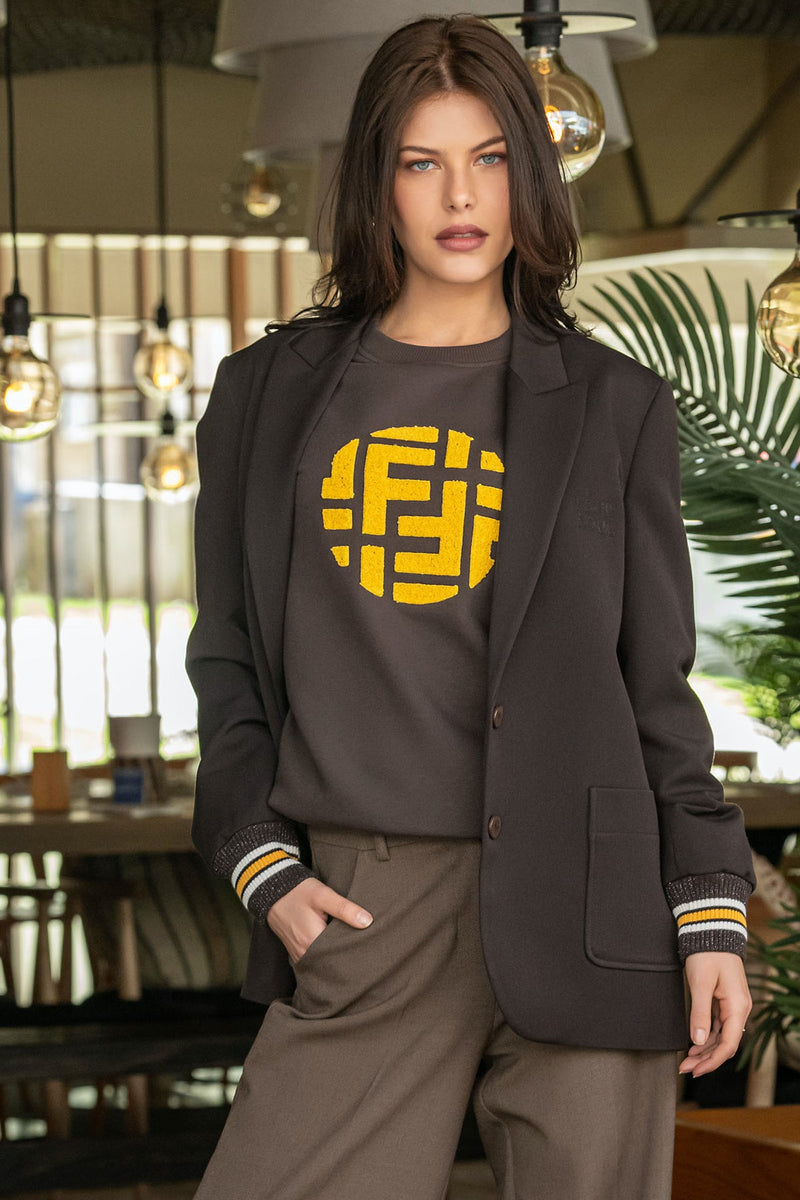 BLAZER FOURSOUL TIRA RECTA - Carla Valente