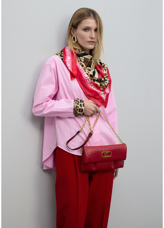 BANDOLERA LOLA CASADEMUNT COM ABA PLISSADA - Carla Valente