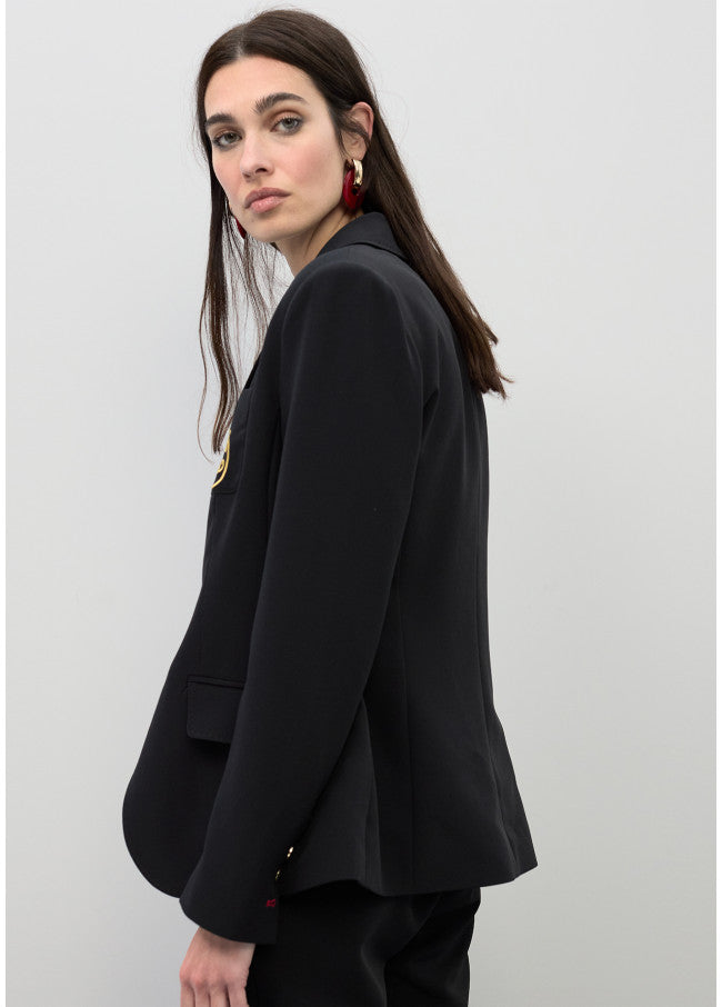 BLAZER LOLA CASADEMUNT CINTADO COM BOLSOS DE LAPELA - Carla Valente