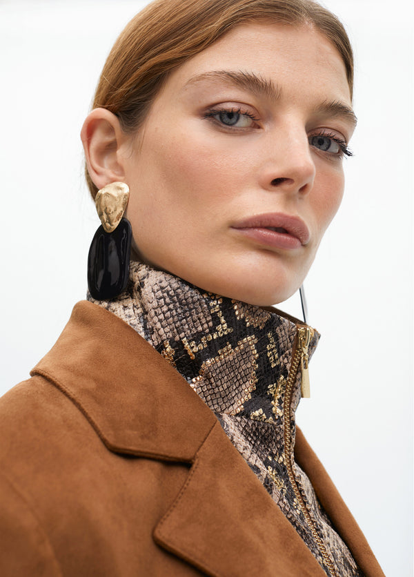 BLAZER LOLA CASADMNT ANTELINA COLETE FORRO SNAKE - Carla Valente