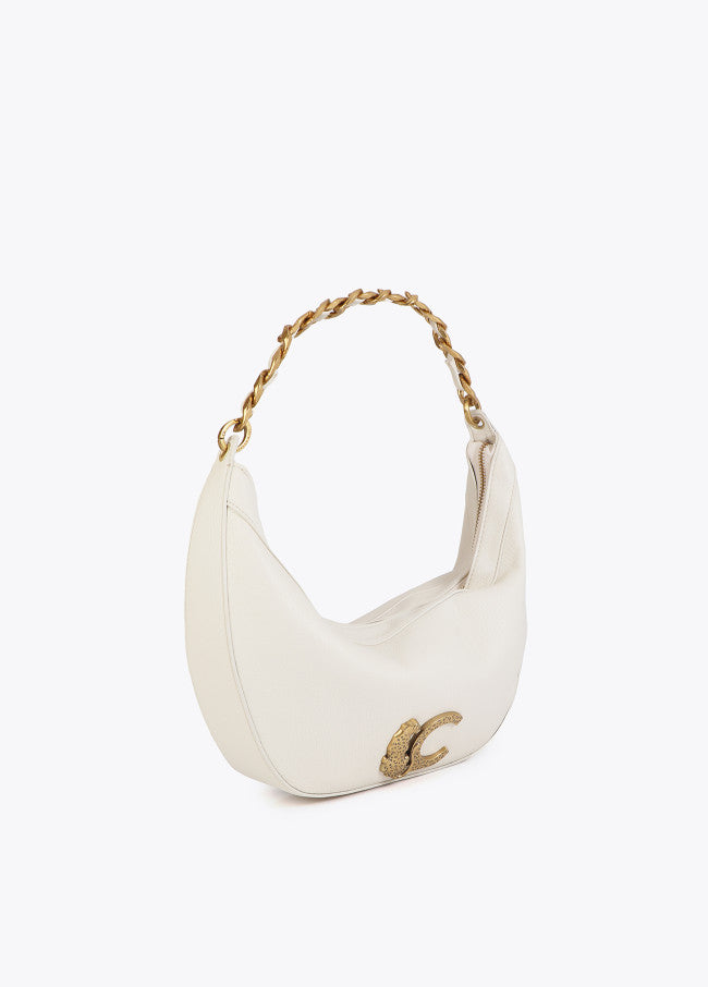 BOLSA LOLA CASADEMUNT MEIA LUA COM LC ANML PRINT E CORRENTE - Carla Valente
