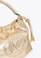 BOLSA LOLA CASADEMUNT BUCKET COM LOGO EM RELEVO - Carla Valente