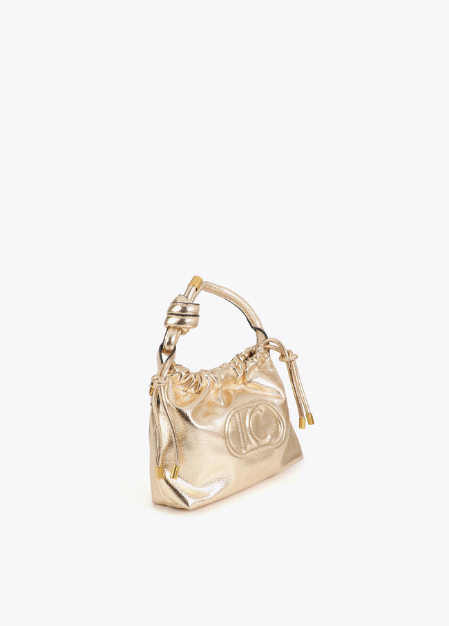 BOLSA LOLA CASADEMUNT BUCKET COM LOGO EM RELEVO - Carla Valente