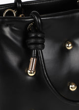 BOLSA LOLA CASDMNT ECO PELE ACOLCHOADA COM TACHAS REDONDAS - Carla Valente