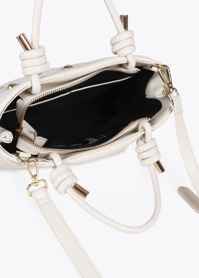 BOLSA LOLA CASDMNT ECO PELE ACOLCHOADA COM TACHAS REDONDAS - Carla Valente