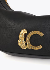 BOLSA LOLA CASADEMUNT MEIA LUA COM LC ANML PRINT E CORRENTE - Carla Valente