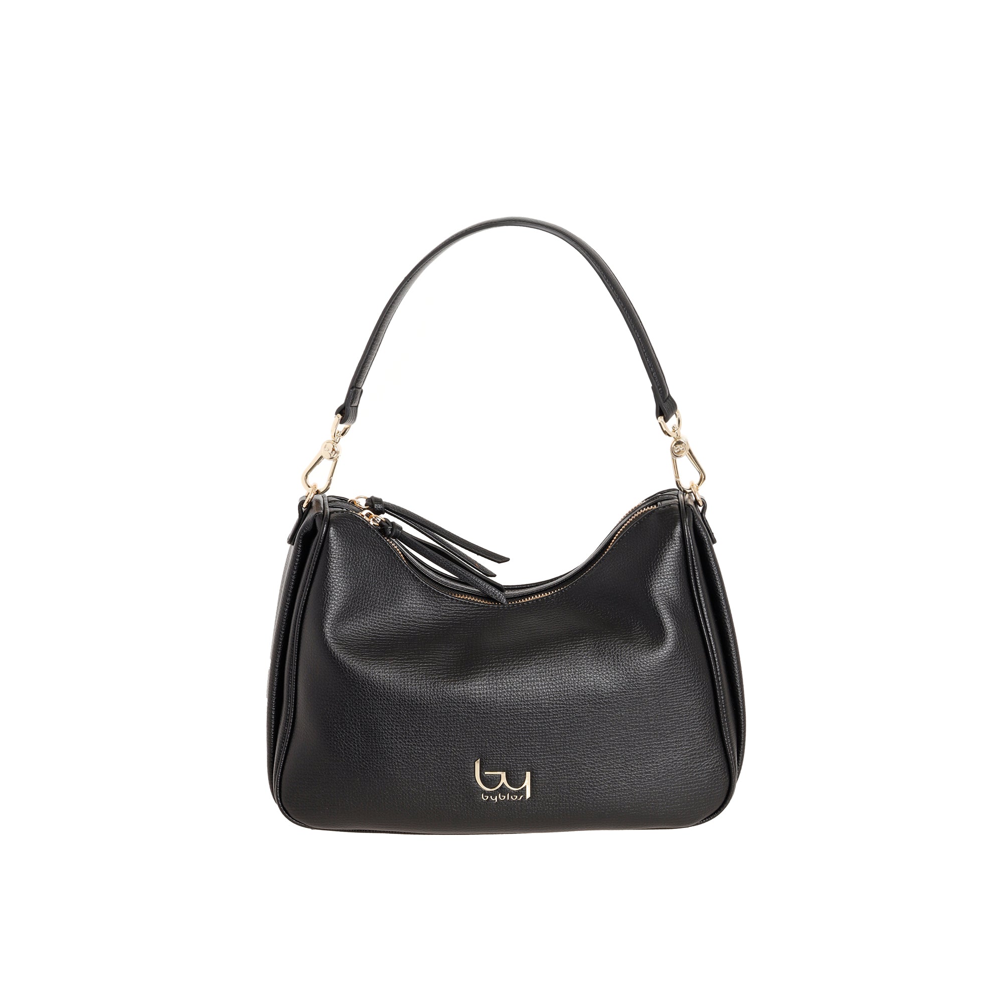 CARTEIRA BYBLOS HOBO OMBRO — Preto — vista principal