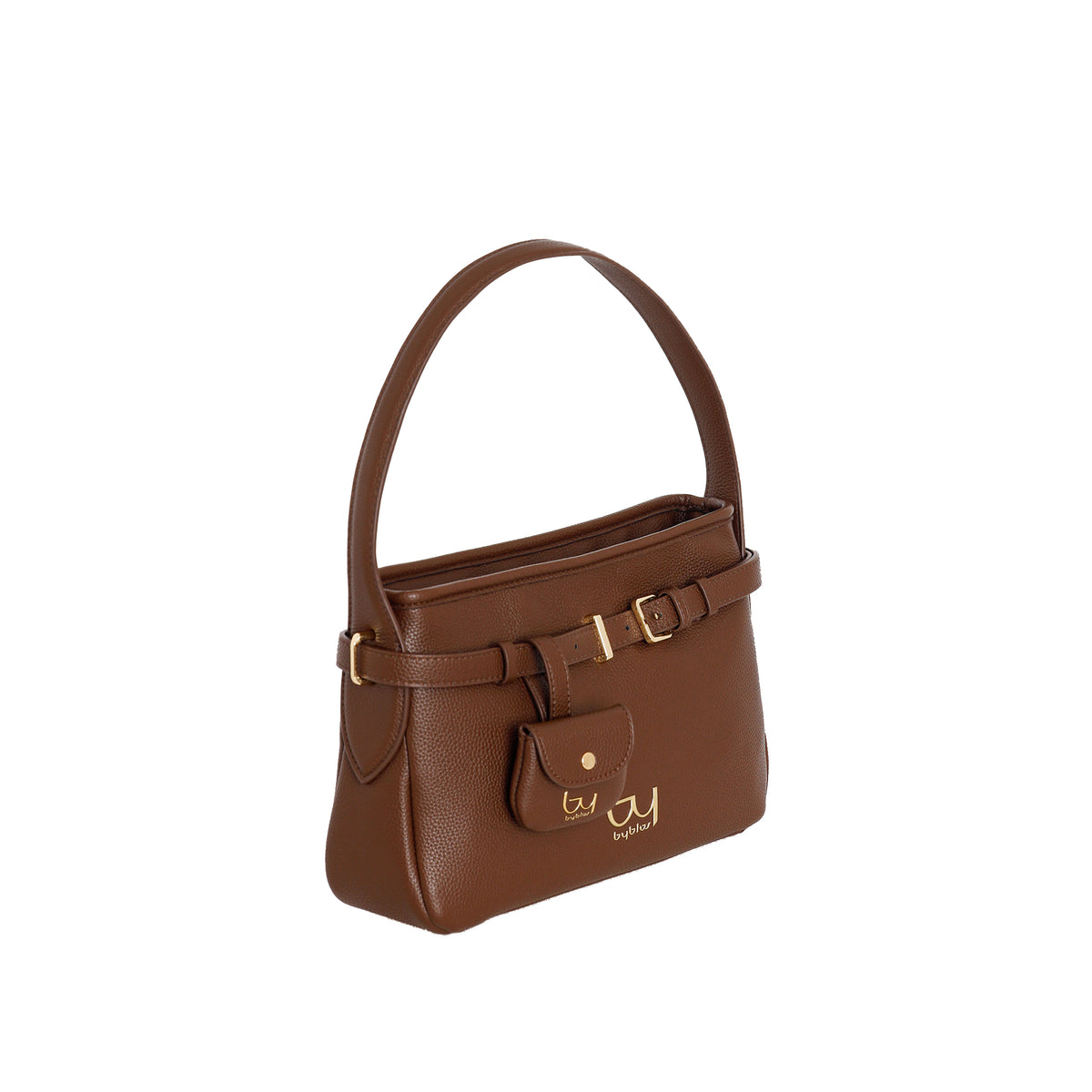 CARTEIRA BY BYBLOS TIRACOLO — Chocolate — vista complementar
