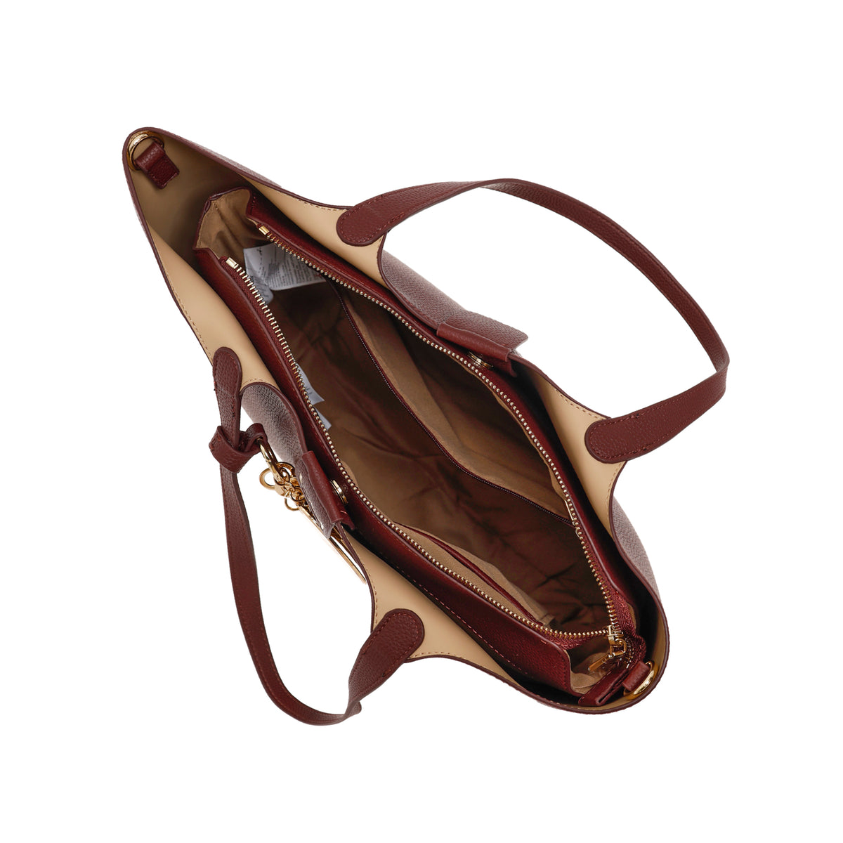 CARTEIRA BY BYBLOS SHOPPER — Bordeaux — vista complementar