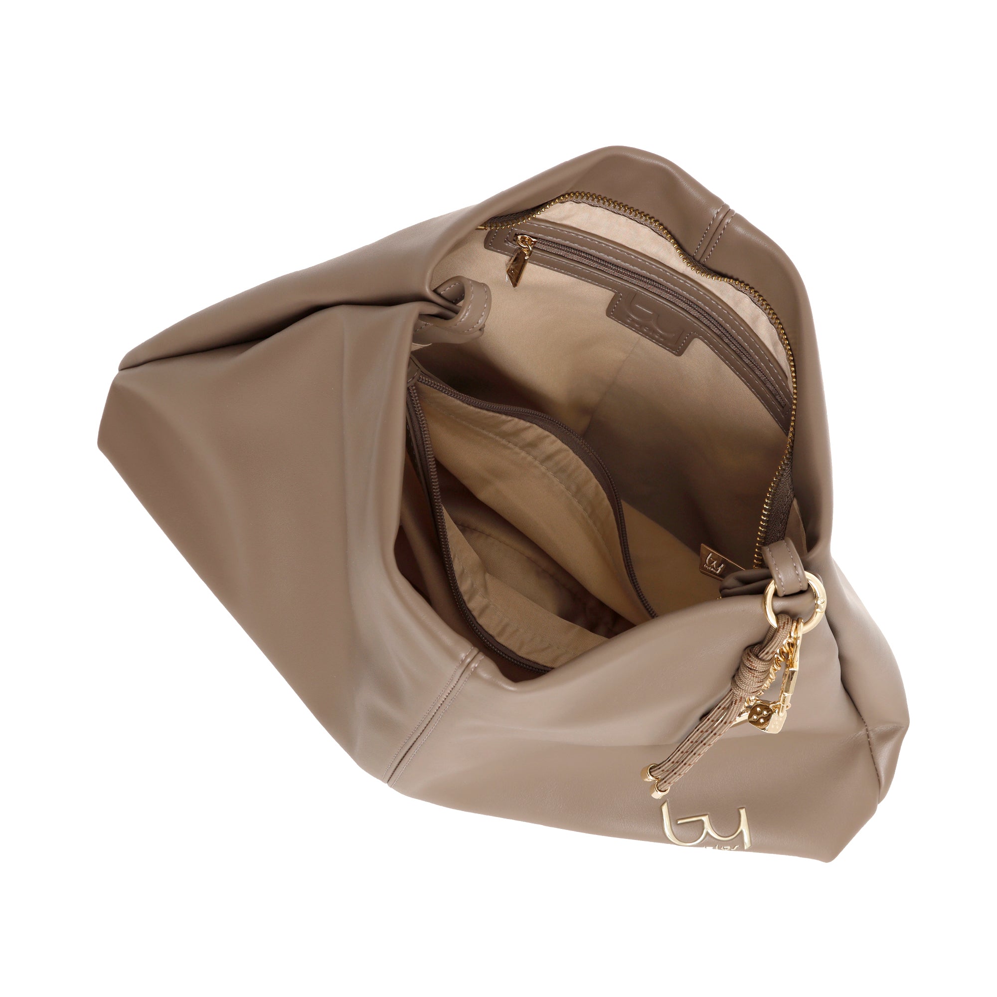 CARTEIRA BY BYBLOS CLUTCH — Taupe — vista complementar