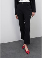 CALÇA LOLA CASADEMUNT CROPPED FLARE - Carla Valente