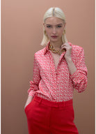 CAMISA MAITE DE CETIM COM LOGO - Carla Valente