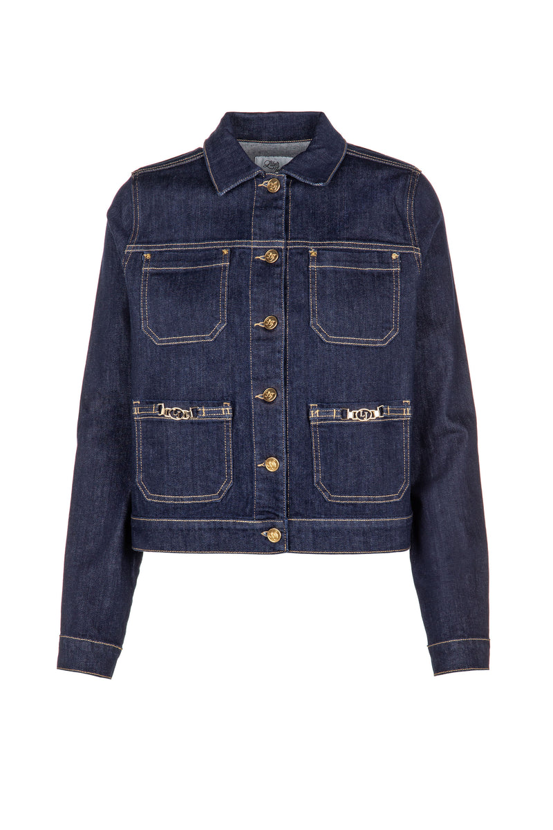CASACO LIBERJEANS VICKYE DENIM - Carla Valente