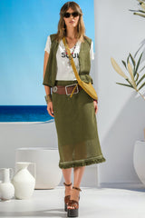 SAIA FOURSOUL CROCHET MIDI - Carla Valente