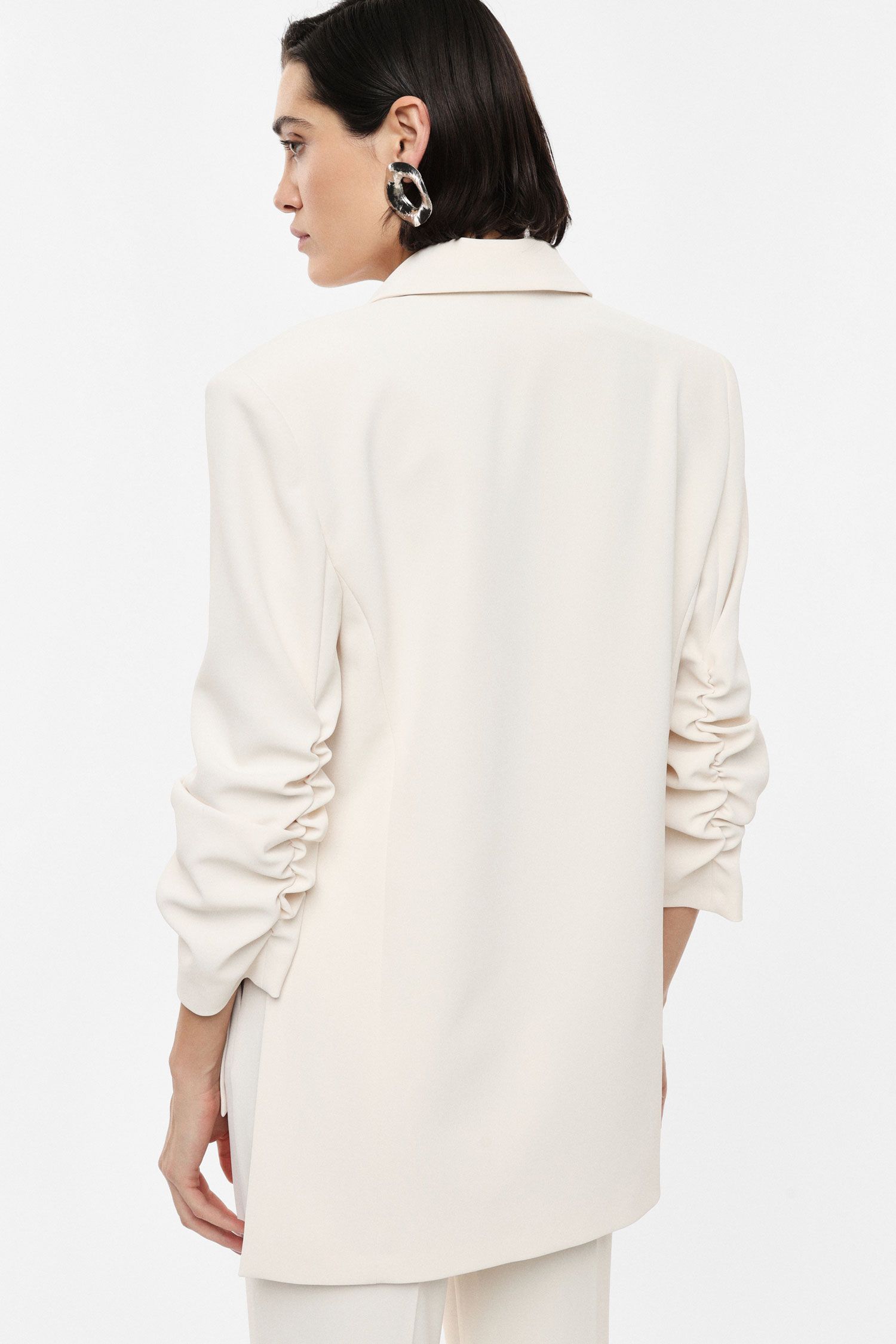 BLAZER IMPERIAL MANGAS REPUXADAS - Carla Valente