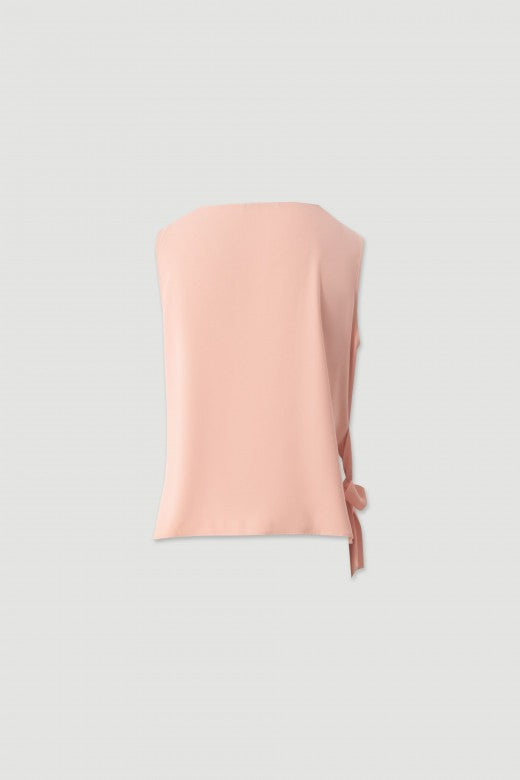 TOP FERRACHE FLUIDO C/DRAPEADO LATERAL - Carla Valente