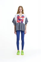 T-SHIRT VDR NEW YORK BAINHA LISTRADA - Carla Valente