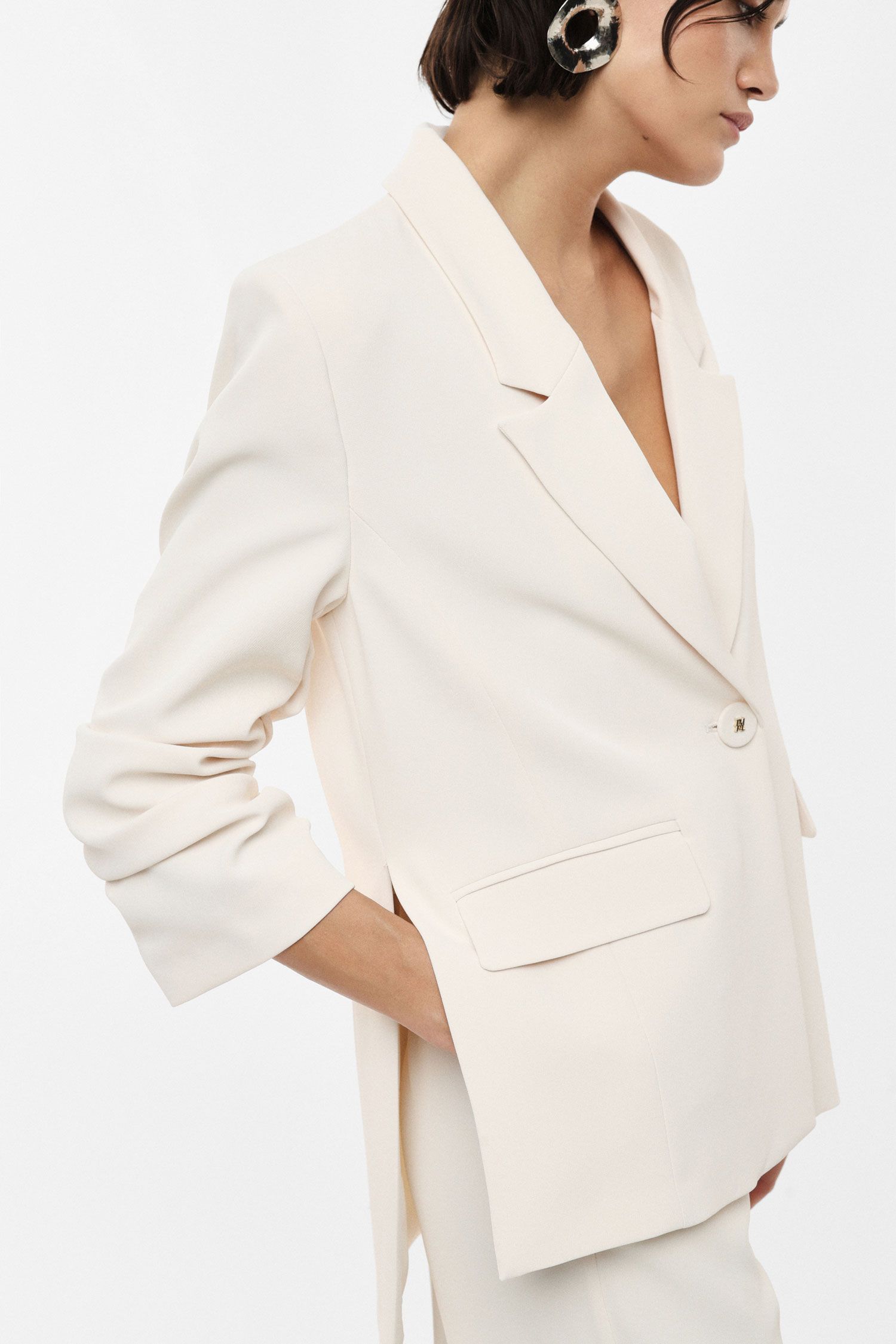 BLAZER IMPERIAL MANGAS REPUXADAS - Carla Valente