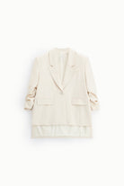 BLAZER IMPERIAL MANGAS REPUXADAS - Carla Valente