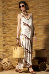 VESTIDO FOURSOUL TECIDO COMPRIDO DEC V COM APLICAÇÃO - Carla Valente