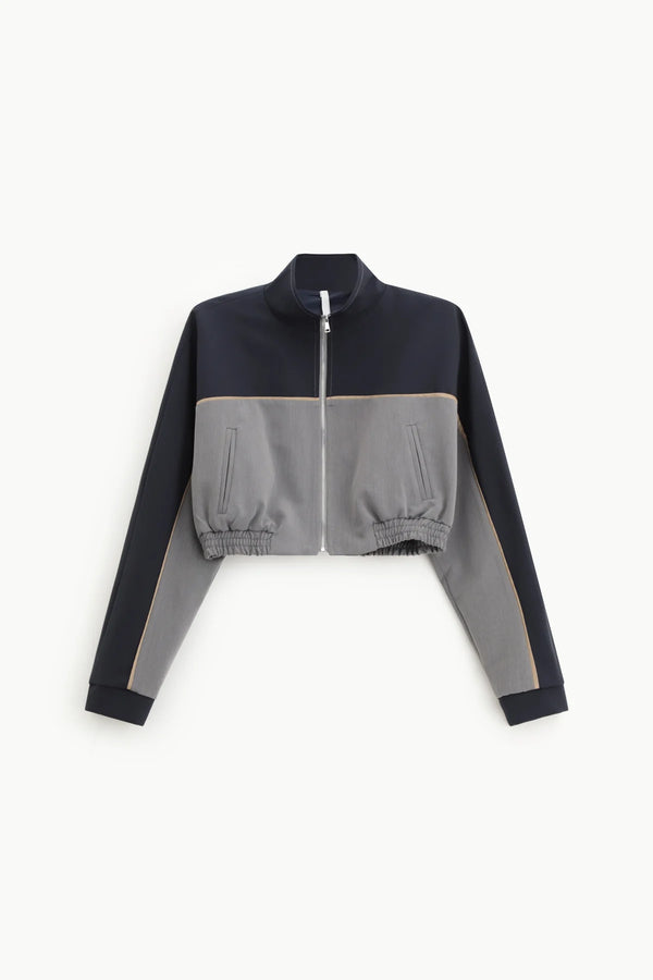 CASACO IMPERIAL CURTO COM FECHO E CONTRASTE - Carla Valente