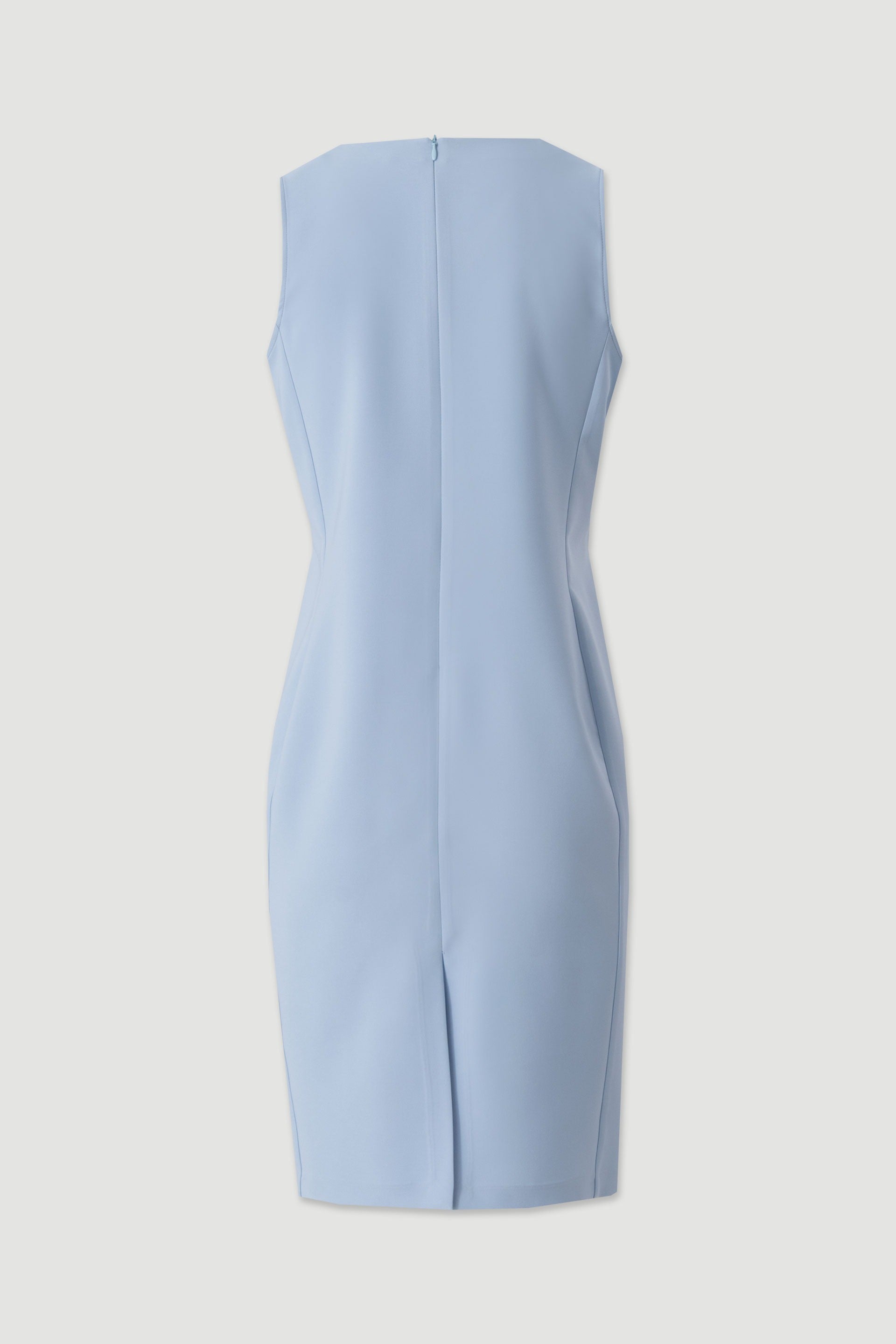 VESTIDO FERRACHE CINTADO C/ DETALHE DOURADO - Carla Valente