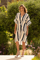 VESTIDO FERRACHE TUNICA FLUIDO RISCAS - Carla Valente