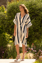VESTIDO FERRACHE TUNICA FLUIDO RISCAS - Carla Valente
