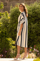 VESTIDO FERRACHE TUNICA FLUIDO RISCAS - Carla Valente