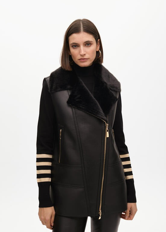 COLETE LOLA CASADMNT MIDI DUPLA FACE COM ZIP - Carla Valente