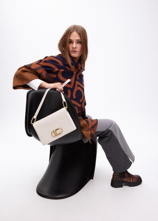 BOLSA LOLA CASADMNT TIRACOLO EFEITO COURO TRÊS COMPARTIMENTOS - Carla Valente