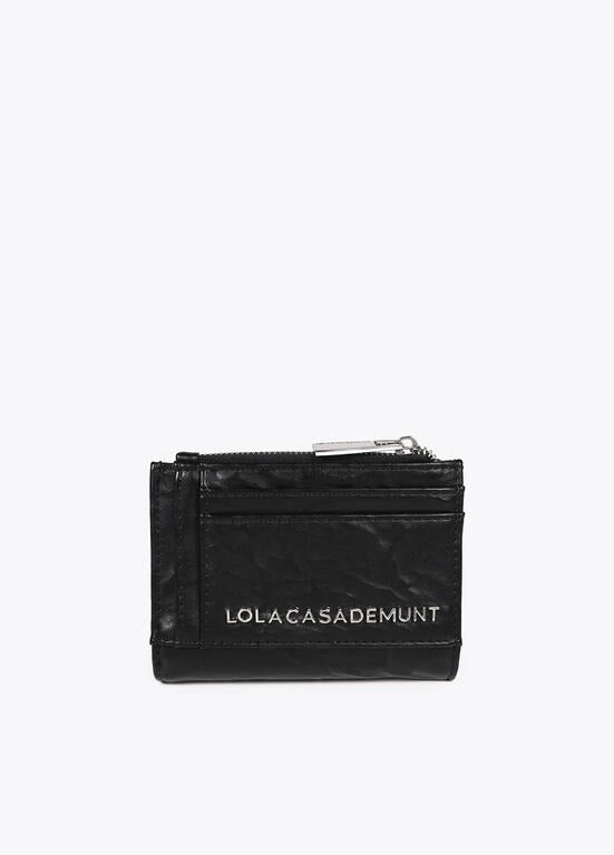 PORTA-MOEDAS LOLA CASADMNT PELE ENRUGADA COM TACHAS - Carla Valente