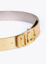 CINTO LOLA CASADMNT METÁLICO REVERSÍVEL COM FIVELA OVAL - Carla Valente